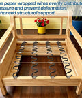 Heavy Duty Couch Spring Repair Kit To Patch Up Sagging Seats Fast All In One Upholstery Rebound Tool showing paper-wrapped wires and wooden frame.