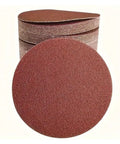 Premium 10 Pc 4 Inch Sanding Discs Set For Drill And Rotary Tool With 60 To 2000 Grit Sheets showing a round sanding disc.