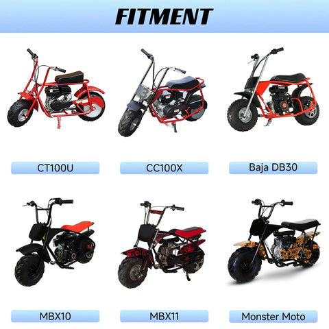 Bikes fitting Ride Ready Mini Bike Throttle Assembly Kit With Brake Clutch Lever For Coleman CT100U CC100X Baja DB30 MBX10 MBX11 Monster Moto.