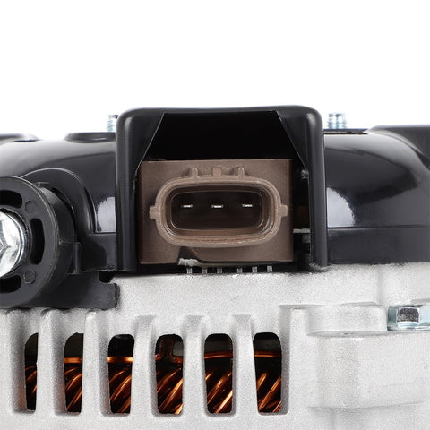Close-up of Alternator Replacement For Toyota Camry 2002 2003 And Solara 2002 2003 Direct Fit SwapIn Ready showing connector