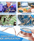 3 Pack Desoldering Wick 2.5mm Wide 3M Long Copper Braided No Clean Solder Remover Wick for easy solder removal on PCB