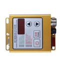 Variable Frequency Vibratory Feeder Controller For Industrial Feeding Lines, gold aluminum case with LED display