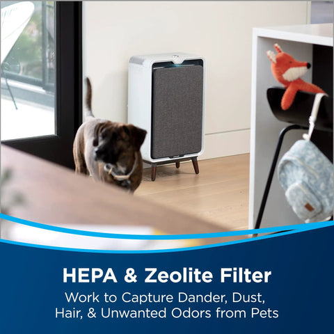 Pet Pro Filter Pack For Air Purifier Compatible With Air320 in room reducing pet dander with HEPA and Zeolite filters