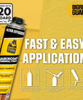 Pro Level Heavy Hitter Closed Cell Spray Foam Insulation Kit With Dependable Trigger Gun, 20 sq. ft. coverage, suitable for insulation.