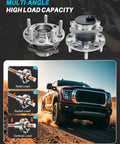 2 Pack Rear Wheel Bearing Hub Assembly Fits Avenger Caliber 2007-2012; shown with load capacity features and truck on dirt road