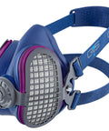 Elipse P100 Elastomeric Half Mask With Source Control And Replaceable Reusable Filters Included Blue Comfort Fit For Work, Painting, And Dust Protection, Durable Respirator For Pro Jobs And DIY Projects