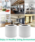 Replacement Filter For Levoit Core Mini Air Purifier, 3 In 1 H13 Grade Filtration With Activated Carbon, 2 pack, indoor settings