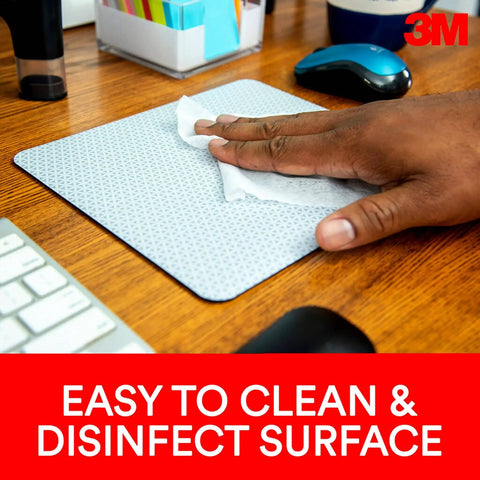 Hand cleaning a Bitmap Mouse Pad 9 x 8 Inch Foam Surface with Non Skid Backing for Optical and Ball Mouse Precision Desk Pad