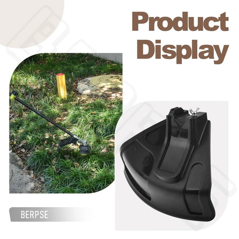 Grass Shield Guard For Ryobi And Homelite Straight Shaft Trimmers, Compatible With RY253SS UT33650B RY251PH RY252CS Installed View