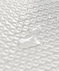 Close-up of water droplets on bubble-lined interior of Extra Large 14.5x19 Bubble Mailer 15 Count Poly Envelope