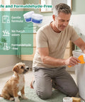 Man using Tile And Fiberglass Tub Repair Kit For Sinks Bathtubs Toilets And Countertops With No Mess Easy Fix