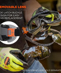 OTG Protective Safety Goggles You Can Rock Over Your Glasses, Anti Fog Tech, removable lens, side latch buckle design