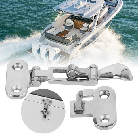 Stainless Steel Toggle Latch Clamp With Anti Rattle Quick Release Marine Grade 316 Fastener for boat hardware