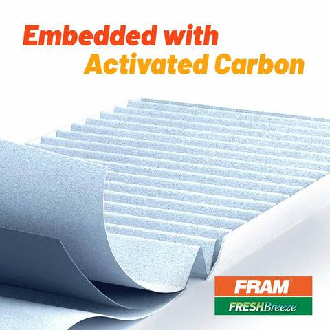 Extra Guard PH373 Spin On Engine Oil Filter For A 10K Mile Change Replacement Engine Protection showcasing embedded activated carbon