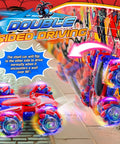 Double Sided Remote Control Car With 360 Degree Rotating Stunt Action Realistic Front And Tail Lights Two Sided Driving