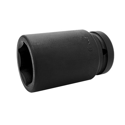 Street Proven Spline Drive Impact Wrench Socket 46mm Deep, Heavy Duty Chromoly Steel Build, six point jaw design