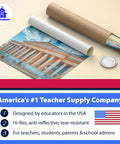 Eight Poster US Government Buildings Set For Classrooms 12 By 18 Inch Wall Posters Social Studies product packaging image
