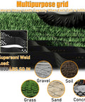 Heavy-Duty Gravel Grid Stabilizer For Driveways And Pathways, Durable Honeycomb Paver System illustration with materials