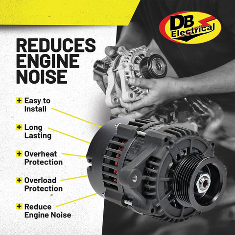 Alternator Replacement For Mercruiser 350 Mag MPI Gen Plus Horizon 454 Mag MPI Horizon Gen VI 5.7L EFI Direct Fit Marine