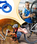 Lightweight Aluminum Center Lock Tool Adapter for Bicycles Disc Brakes shown with bike maintenance scenes