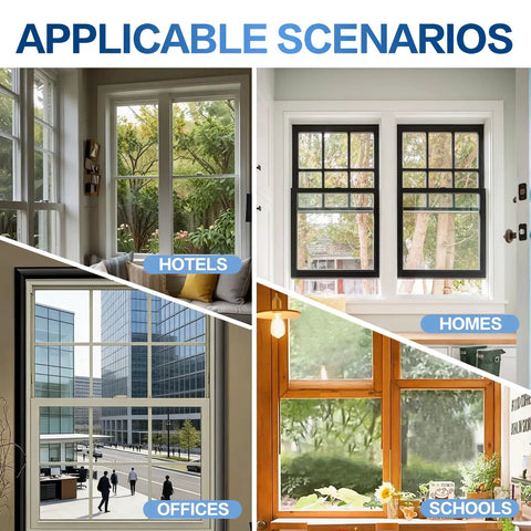 Snap In Nylon Window Sash Vent Stops For Vinyl Windows Six Pack Sash Stoppers applicable in hotels, homes, offices, and schools