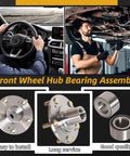 Front Wheel Hub Bearing Kit For Honda Civic 2012 2013 2014 2015 DX EX LX HF Hybrid 1.8L And 1.5L assembly image