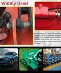 Comprehensive Hitch Pin Clip Kit With 145 Pieces In 6 Sizes R Clips used in various machinery and garden equipment