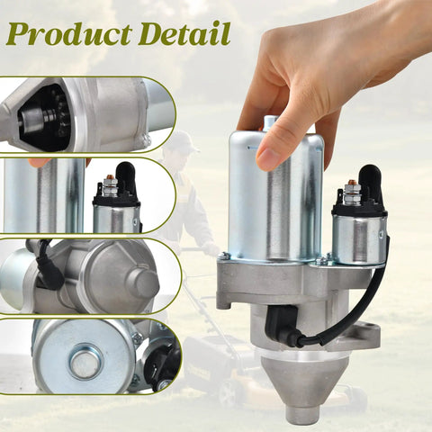 Electric Starter Motor For Honda GX340 GX390 And Predator 420cc OEM 60340 60349 69736 12T CW Starter, product details collage