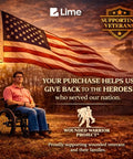 3x5 Outdoor American Flag With Embroidered Stars And Sewn Stripes, Built To Last Heavy Duty 400D Polyester in veteran support image