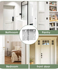 3 Inch Door Hinges Pack Of 12 Brushed Nickel Quiet Heavy Duty Metal Hinges With Soft Close For Hollow Core Doors Rust Resistant