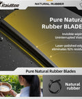 Step Up Your Road Game With These Premium Windshield Wiper Blades For Tesla Model 3 And Model Y Years 2017 Through 2025, showcasing natural rubber design.