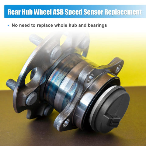 Close-up of Two Pack Rear Wheel ABS Speed Sensor Cap 58980C1100 For Hyundai Veloster N Tucson Sonata Without AWD And Kia Sportage 2WD