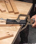 Using Pocket Hole Jig Micro For Thin Stock And Cabinets For Thirty Three Percent Smaller Micro Pocket Holes In One Half And Three Quarter Thick Materials on wood