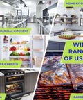 Pro Grade Aluminum Foil Sheets 12x10.75 Pop Up Box Dispenser Heavy Duty Ultra Durable Food Wrap for burritos, freezers, ovens, BBQs.