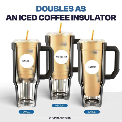 Drip Ready 40 Oz Double Wall Insulated Stainless Steel Tumbler With Screw Top Lid For Iced Coffee Boba And Smoothies In Sleek Emerald Green