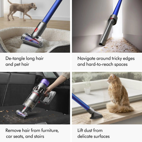 V11 Origin Cordless Vacuum Cleaner, No Cord Drama, With 185AW Suction, Three Power Modes, Deep Cleans Hard Floors, Carpets, Pet Hair