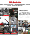 Wide application of Four Strand Heavy Duty Lifting Chain Sling With Self Locking Hook Three Ton Capacity in logistics and construction.