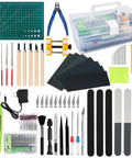 103 Piece Professional Model Tool Kit For Plastic Models And Gunpla Dope Hobby Tools Set displayed with various tools and accessories