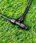 22 Pack 1/4 Inch Drip Irrigation End Cap Connectors End Plug Fittings For 1/4 Inch Tubing Push-To-Fit Leak Free Easy Install on grass