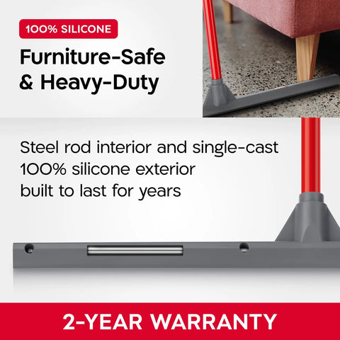 Heavy Duty 24 Inch Floor Squeegee For Concrete And Commercial Spaces Featuring An Effortless Grip Push And Pull Handle