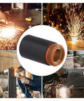 Built to Last Plasma Retaining Cap 220854 for MAX105 Torch Replacement Part with Durable Bakelite Polymer Brass Blend for a Stable Fit and Clean Pro Shop Grade Cut Quality, black and brass cap
