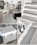 EVA Foam Boat Decking With 3M Self Adhesive Backing Faux Teak Marine Flooring Non Slip Pad used in RV, boat deck, stairs, cooler pad