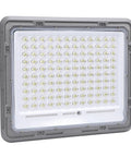 Mingzhe LED Solar Flood Light 400W, Weather with a bright LED panel, showcasing multiple bulbs in a rectangular design.