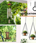 60 Pack Ceiling Hooks For Hanging Plants And Outdoor String Lights Heavy Duty 2.2 Inch Eye Screw Cup Hooks shown with bird feeder and plants