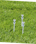 Heavy Duty Lawn Aerator Shoes With Metal Spikes Ten Piece Set For Grass Aeration And Soil Compaction Relief To Boost Turf Health