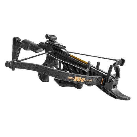 Desire XL Pistol Crossbow Self Cocking With Adjustable Stock Up To 2.5 Inches, Compact Handheld Hunting Crossbow Delivers 175 FPS