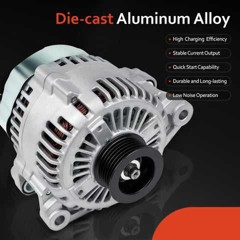 Alternator Replacement For Hyundai Sonata Veracruz Santa Fe Azera Entourage Sorento Sedona 3.3L And 3.8L Engines