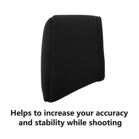 Side view of Slip On Recoil Pad For Shotgun And Rifle Gel Filled Cushion Reduces Recoil Up To 85 Percent Improves Stability And Accuracy 2 Pack