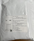 Front view of a white padded poly mailer with a printed label showing model VBGT111304 and supplier details.