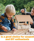 Premium Unfinished Wooden Dowel Rods Top Notch For Knocking Out Weekend Diy Crafts And Home Decor Upgrades Along With Party Displays Featuring Smooth Quarter Inch By Six In Sticks, child working on wood project.